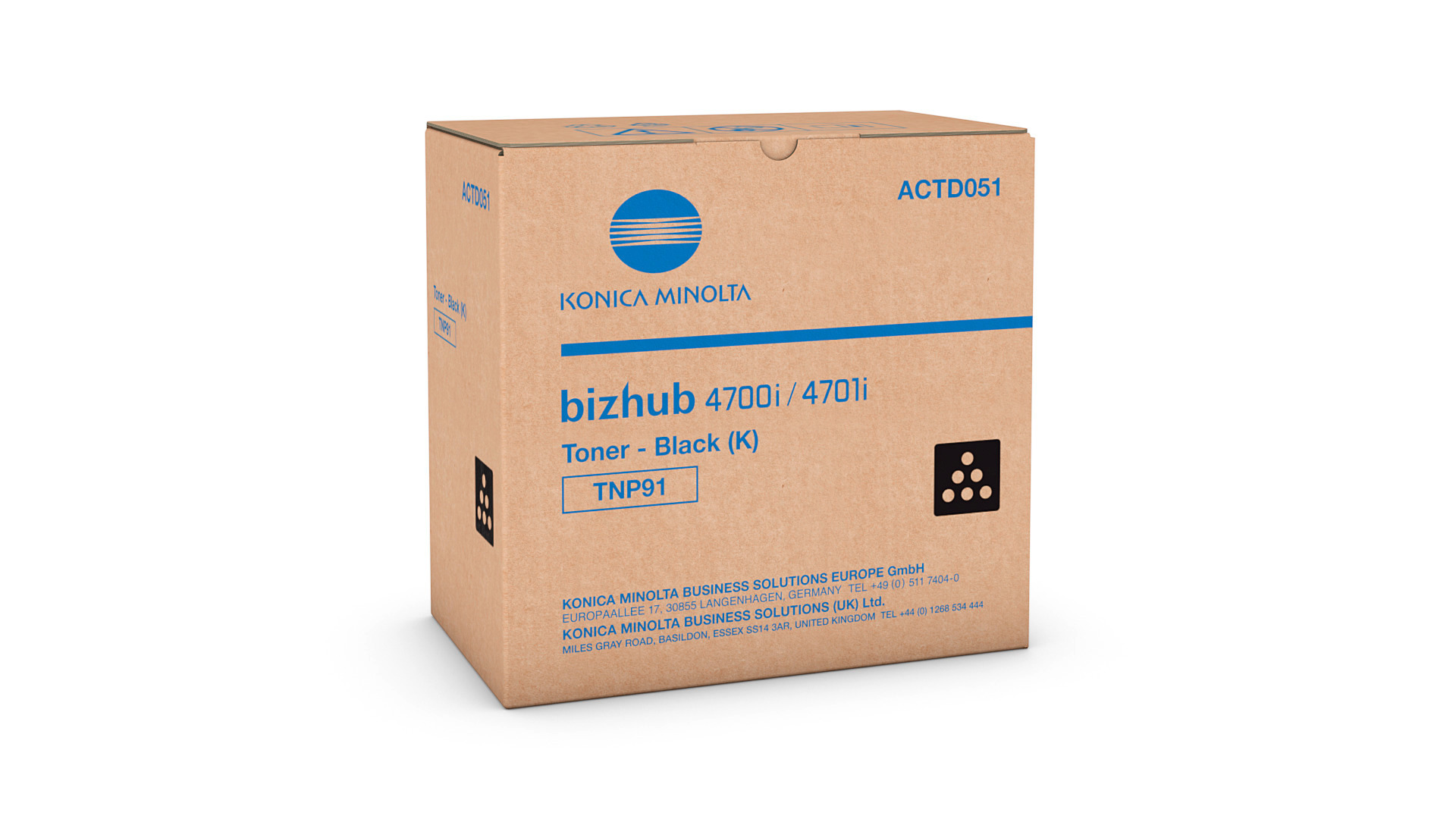 Toner for bizhub 4700i - TNP91